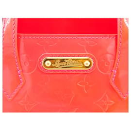 Louis Vuitton-Wilshire Lackleder Rosa/Rot - Ausgezeichneter Zustand-Pink,Rot