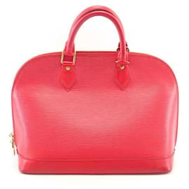 Louis Vuitton-Alma aus rotem Epi-Leder – Sehr guter Zustand-Rot