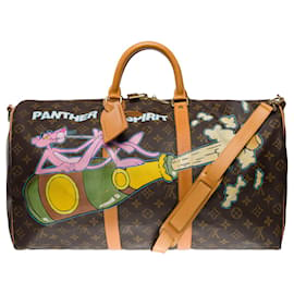 Louis Vuitton-LOUIS VUITTON Keepall Bag in Brown Canvas - 101244-Brown