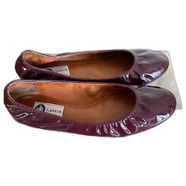 Lanvin Ballerinas Bordeaux