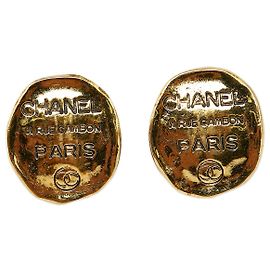 Chanel Gold 31 Orecchini a clip Rue Cambon Paris D'oro