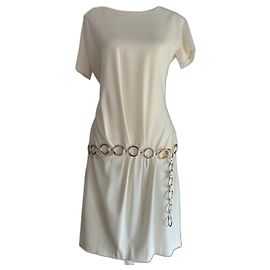 Moschino Cheap And Chic Kleider Weiß