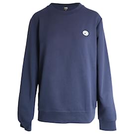 Apc BEIM.P.C. Olan-Pullover aus marineblauer Baumwolle Marineblau
