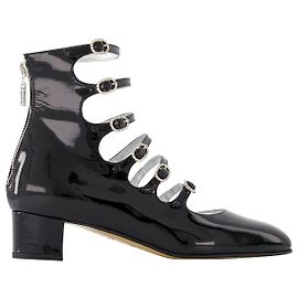 Xena Babies - Carel - Lackleder - Schwarz Schwarz