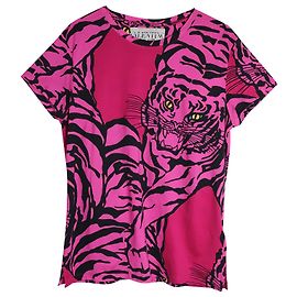 Valentino Garavani Camiseta Valentino Upperr Reedition en algodón rosa Rosa