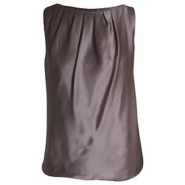Alberta Ferretti Sleeveless Blouse in Pink Silk  Pink