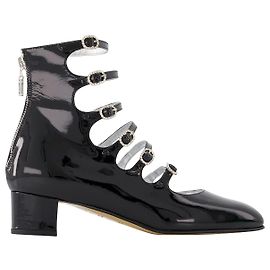 Xena Babies - Carel - Lackleder - Schwarz Schwarz