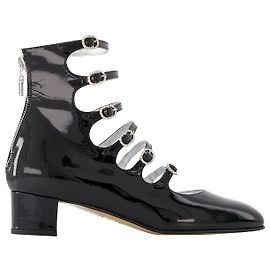 Xena Babies - Carel - Lackleder - Schwarz Schwarz