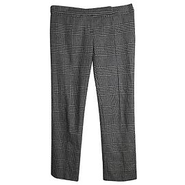 Calça Alexander McQueen Houndstooth em lã multicolorida Outro Impressão em python