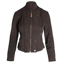 Prada-Prada Sport Jacket in Brown Cotton-Brown