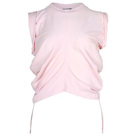 Alexander Wang alexanderwang.TOP CORTO T DE ALGODÓN ROSA Rosa