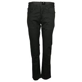 Balenciaga Jeans cropped denim in cotone verde kaki Verde Cachi