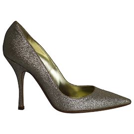 Dsquared2 Décolleté a stiletto in glitter oro D'oro Metallico