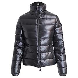 Moncler-Doudoune Moncler matelassée en nylon noir-Noir