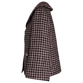 Gucci-Gucci Houndstooth Jacket in Pink Wool-Other