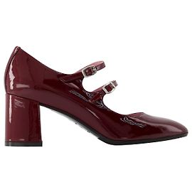 Escarpins Alice - Carel - Cuir Verni - Bordeaux Rouge Bordeaux