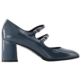 Alice Pumps – Carel – Lackleder – Graublau Blau