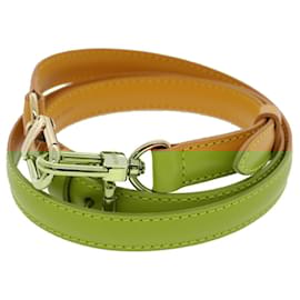 Louis Vuitton-LOUIS VUITTON Epi Shoulder Strap 37.4""-44.5"" Yellow LV Auth 44528-Yellow