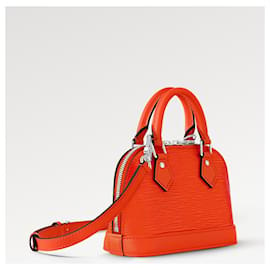 Louis Vuitton-LV Alma nano laranja novo-Laranja