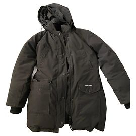 Canada Goose Black Synthetic Coat Size 38 Black