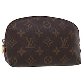 Louis Vuitton-LOUIS VUITTON Monogram Pochette Cosmetic PM Cosmetic Pouch M47515 LV Auth 44333-Other