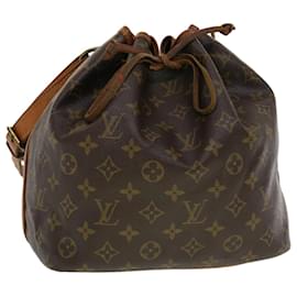 Louis Vuitton-LOUIS VUITTON Monogram Petit Noe Shoulder Bag M42226 LV Auth 44445-Monogram
