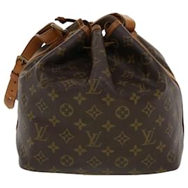 Louis Vuitton-LOUIS VUITTON Monogram Petit Noe Shoulder Bag M42226 LV Auth 44445-Monogram