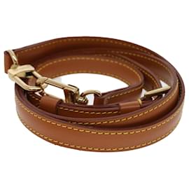 Louis Vuitton-LOUIS VUITTON Epi Shoulder Strap 37""-43.3"" Brown LV Auth 44990-Brown