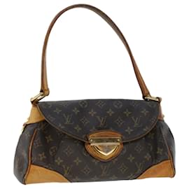 Louis Vuitton-LOUIS VUITTON Monogram Beverly MM Schultertasche M40121 LV Auth 44842-Monogramm