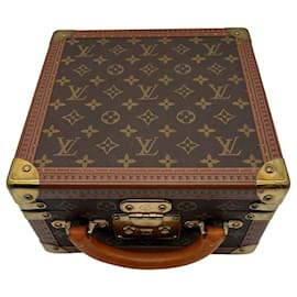Louis Vuitton-Louis Vuitton Vintage Box Marceau 78 bis Paris-Brown