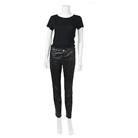 Chanel-Un pantalon, leggings-Noir