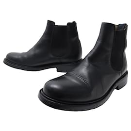 Church's-CHURCH'S SHOES ANTLER ANKLE BOOTS 6F 40 BLACK LEATHER CHELSEA BOOTS SHOES-Black