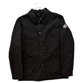 Moncler Giubbotto da città in poliestere nero Nero