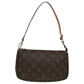 Louis Vuitton-LOUIS VUITTON Monogramm Pochette Accessoires Tasche M.51980 LV Auth am4477-Monogramm