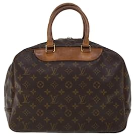 Louis Vuitton-LOUIS VUITTON Monogram Deauville Hand Bag M47270 LV Auth 44366-Monogram
