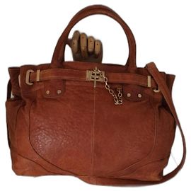 Autre Marque bolsa com alça de ombro Conhaque