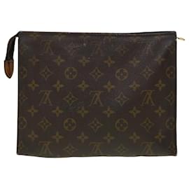 Louis Vuitton-Louis Vuitton Monogram Poche Toilette 26 Pouch M47542 LV Auth 45343-Monogram