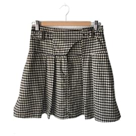 Dondup Wool Skirt Multi Color Multiple colors