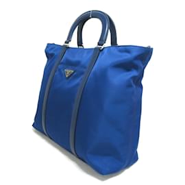 Prada-Tessuto Tote Bag 1BG057-Blue