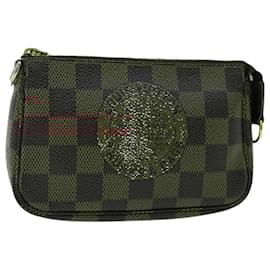 Louis Vuitton-LOUIS VUITTON Damier Ebene T&B Mini Pochette Accessoires Pouch N58011 LV ac1964-Other