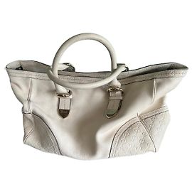 Bolsa Gucci de couro creme Creme