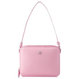 Courreges-Cloud Reflex Tasche – Courreges – Leder – Candy Pink-Pink