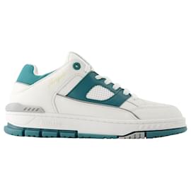 Axel Arigato-Area Lo Sneakers - Axel Arigato - Leather - White/Jade-White