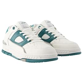 Axel Arigato-Area Lo Sneakers - Axel Arigato - Leather - White/Jade-White