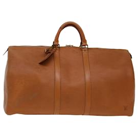 Louis Vuitton-Louis Vuitton Keepall 55-Brown