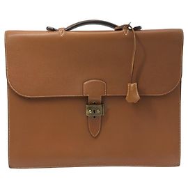 Hermès Hermes Sac a Depeche D'oro