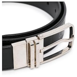 Louis Vuitton-Louis Vuitton Black Damier Infini Boston Reversible Belt-Black