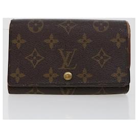 Louis Vuitton-Monedero con monograma LOUIS VUITTON 5Establecer am Autenticación LV4574-Monograma