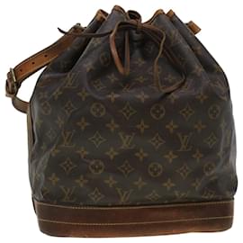 Louis Vuitton-LOUIS VUITTON Monogram Noe Shoulder Bag M42224 LV Auth cl578-Monogram