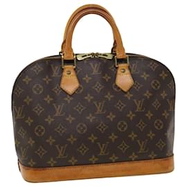 Louis Vuitton-LOUIS VUITTON Monogram Alma Hand Bag M51130 LV Auth 45116-Monogram